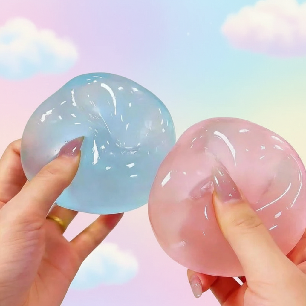Squishy Balle Anti-Stress Huile de Coco 🥥