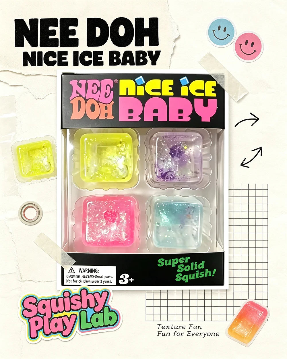Calendrier de l'Avent NeeDoh 🎄 — 24 Surprises Squishy